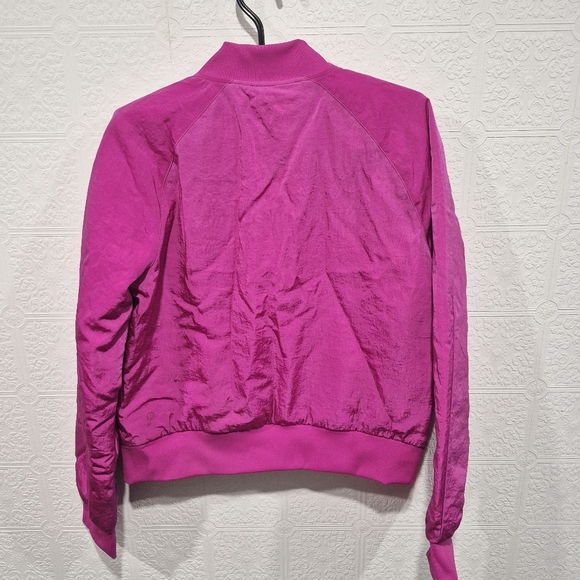 Lululemon Non-Stop Bomber Reversible Ripened Raspberry Jacket - Picture 8 of 13